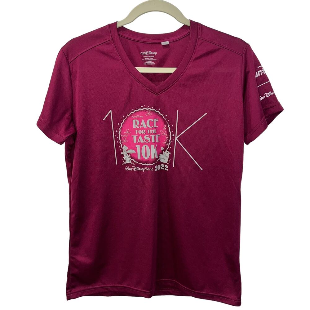 runDisney Race for the Taste 10K 2022 Shirt Women’s Medium WDW Performance